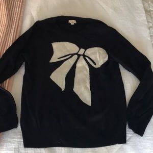 Jcrew factory bow sweater